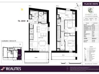 Location appartement 4 pièces