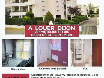 Location Appartement 2 piècesDijon