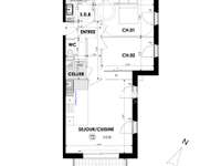 Location appartement 3 pièces