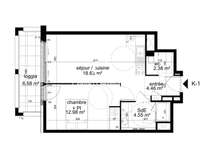 Location appartement 2 pièces
