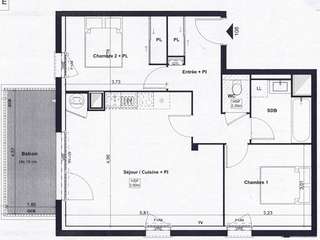 Location appartement 3 pièces