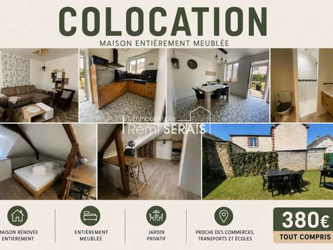 Location Chambre 2 pièces Flers 61