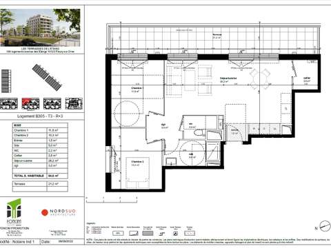 Location appartement 3 pièces