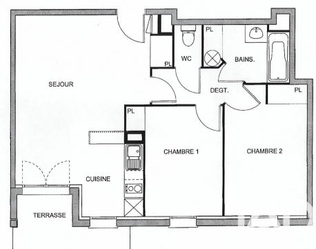 Location appartement 3 pièces Location appartement 3 pièces