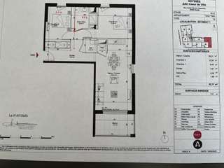 Location appartement 3 pièces