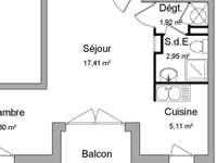 Location appartement 1 pièce Location appartement 1 pièce