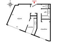 Location appartement 2 pièces