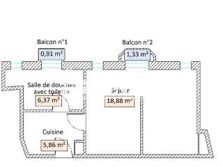 Location appartement 1 pièce Location appartement 1 pièce