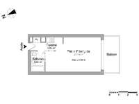 Location appartement 1 pièce