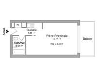 Location appartement 1 pièce