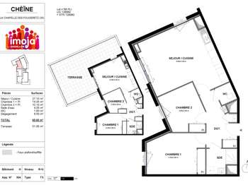 Location appartement 3 pièces Location appartement 3 pièces