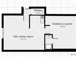 Location appartement 2 pièces