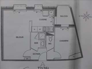 Location appartement 2 pièces