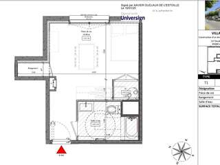 Location Studio 1 pièce