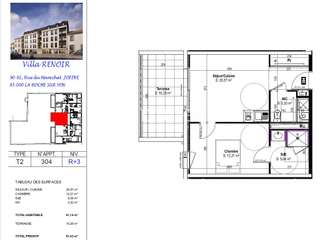 Location appartement 2 pièces