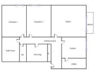 Location appartement 3 pièces