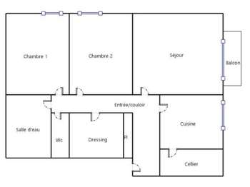 Location appartement 3 pièces