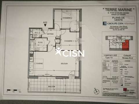 Location appartement 3 pièces