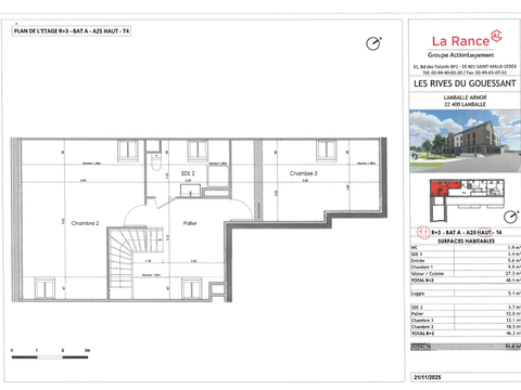 Location appartement 4 pièces