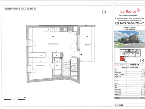 Location appartement 5 pièces