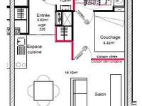 Location appartement 2 pièces Location appartement 2 pièces
