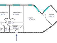 Location appartement 3 pièces
