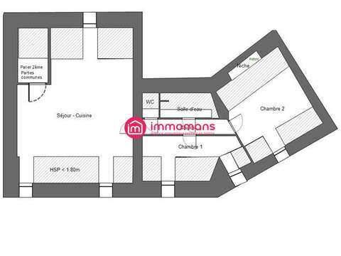 Location appartement 3 pièces