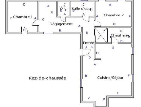 Location appartement 3 pièces Le Mans 72