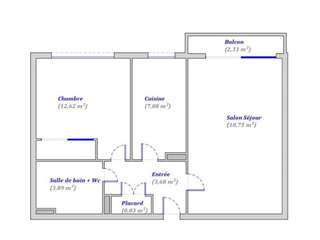 Location appartement 2 pièces