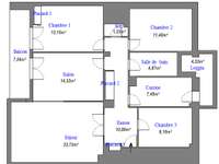 Location appartement 5 pièces