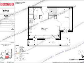 Location Appartement 2 piècesLe Rheu