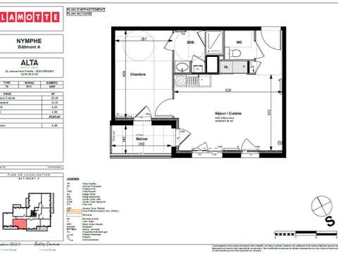 Location appartement 2 pièces Le Rheu 35