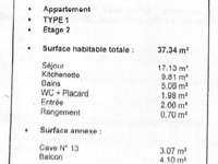 Location appartement 1 pièce Location appartement 1 pièce