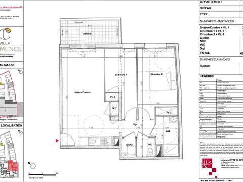 Location appartement 3 pièces Location appartement 3 pièces