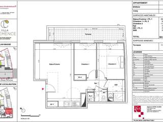 Location appartement 3 pièces