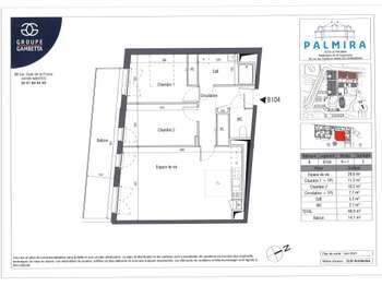 Location Appartement 3 piècesLes Sorinières