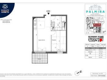 Location Appartement 2 piècesLes Sorinières