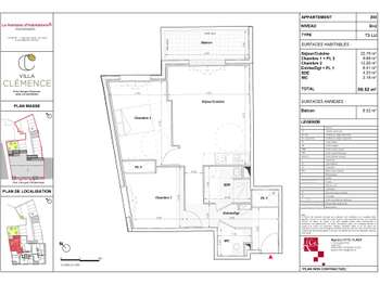 Location appartement 3 pièces