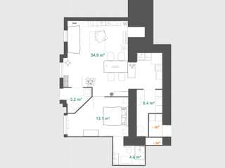 Location appartement 2 pièces