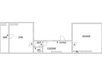 Location appartement 2 pièces