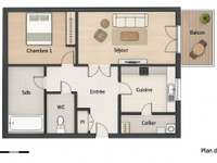 Location appartement 2 pièces