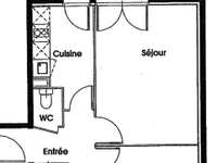 Location appartement 2 pièces
