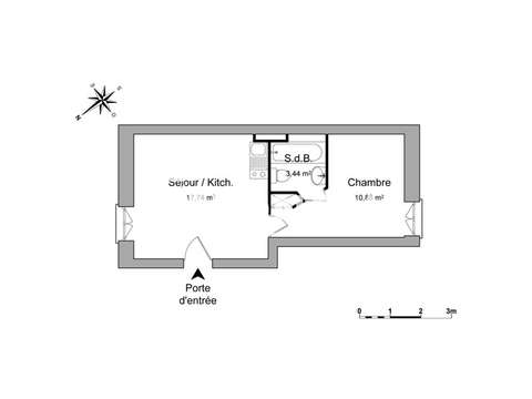 Location appartement 2 pièces