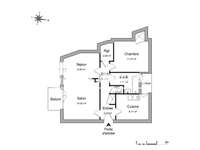 Location appartement 2 pièces