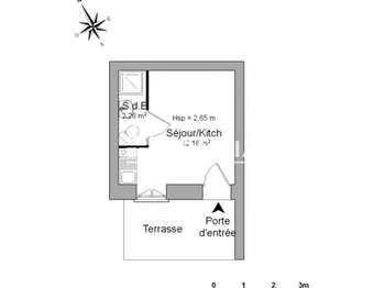 Location appartement 1 pièce