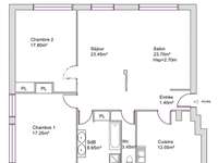 Location appartement 4 pièces