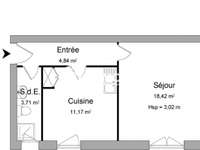 Location appartement 1 pièce