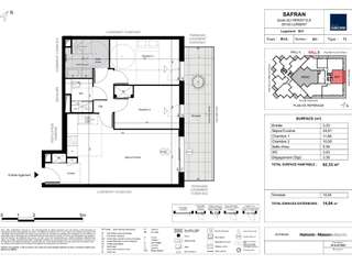Location appartement 3 pièces