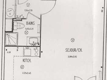 Location Appartement T1Lyon 3e