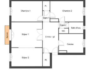 Location appartement 3 pièces